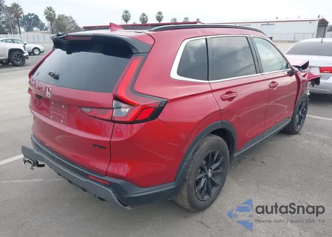 2024 Honda Cr-V Hybrid Sport из США, поврежденный, VIN 7FARS6H52RE061499